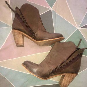 Brown Ankle Booties